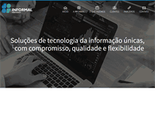 Tablet Screenshot of informal.com.br
